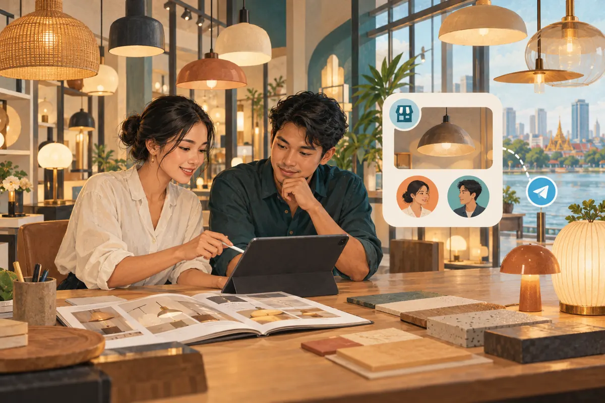 Who Is Speaking for the Shop? Telegram Channel Signatures for Cambodian Lighting Businesses